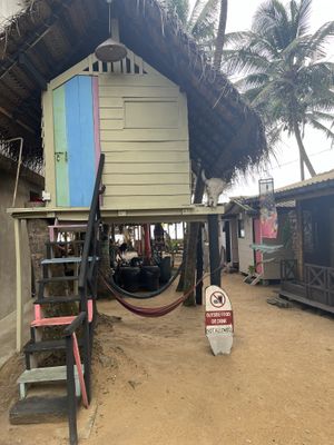   at Bara Beach in Boossa