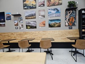 Great place to pull out laptop at Single Speed Coffee Roasters in Flagstaff