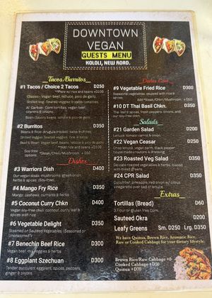  at Down Town Vegan in Serrekunda