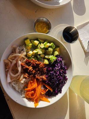 Vegetable Delight  at Down Town Vegan in Serrekunda