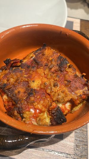 Parmigiana  at Arrecrià Bistrot in Naples