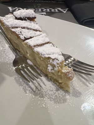 Pastiera   at Arrecrià Bistrot in Naples