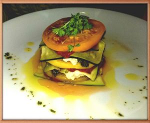 raw lasagna at The Cider Press Cafe in Naples