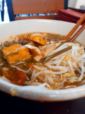 Vegan bun thai at Tịnh Tam in Ho Chi Minh City