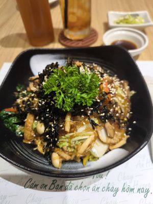 Sea weed glass nudels yami 2$ at Tịnh Tam in Ho Chi Minh City