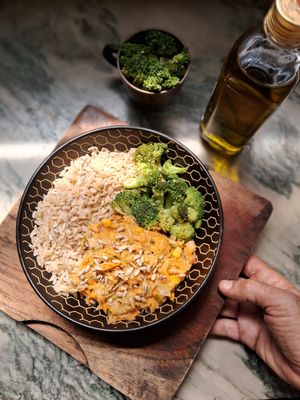 Comida vegetariana e vegana, integral, feita com afeto 🥰🌿 at Manjar Cozinha Vegetariana e Vegana in Sao Paulo