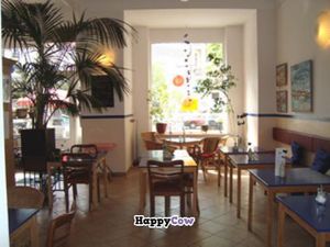 café's front room at Cafe Kuchen in Berlin