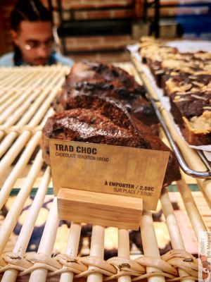 Chocolate bread at Land & Monkeys - Montmartre in Paris
