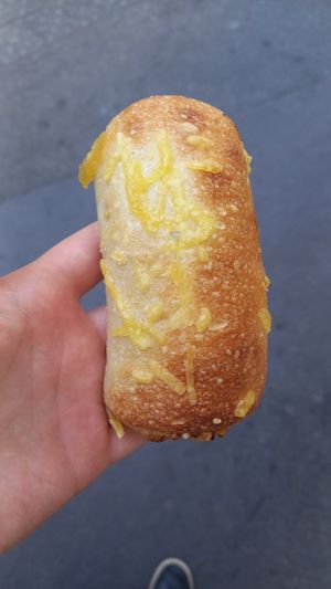 to go: petit pain aux lardons 2,50€ at Land & Monkeys - Montmartre in Paris