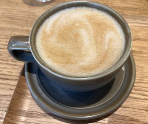 Oat latte  at Land & Monkeys - Montmartre in Paris
