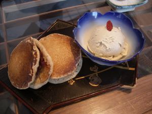 Dorayaki. at Futatsunoki in Musashino