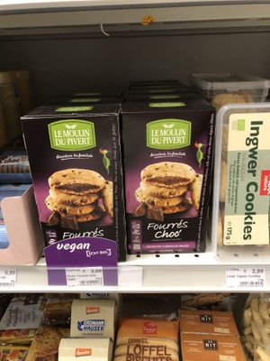 Vegan cookies   at Tagwerk Biomarkt Freising in Freising