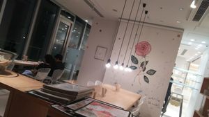 Decor at Ukafe in Tokyo