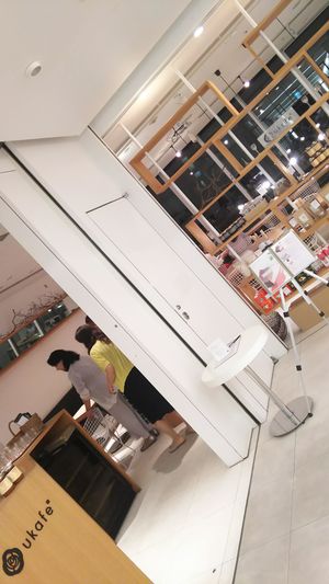 Decor at Ukafe in Tokyo
