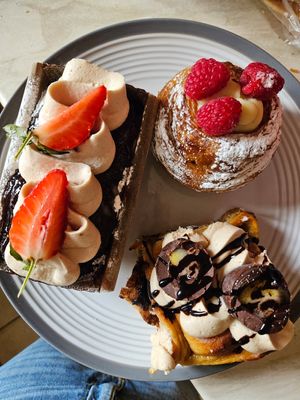 Pastries and cakes to take away at Sorcha Bakery in Oban