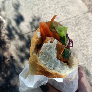 Tofu banh mi at Hochi Mini in Ferntree Gully