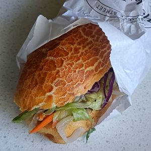 Salad banh mi at Hochi Mini in Ferntree Gully