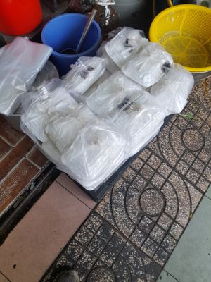 Pre made vegan foods at Thôi Ke in Ho Chi Minh City