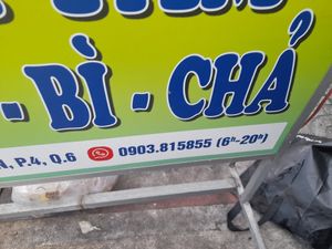 Phone number at Thôi Ke in Ho Chi Minh City