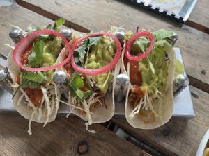 Mushroom tacos  at Taco Super Place in Unawatuna
