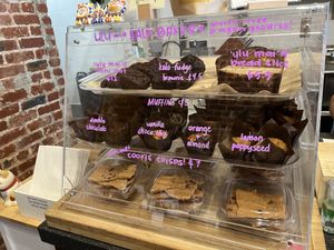 Vegan baked goods  at Po'ai by Pono Potions in Honolulu