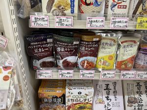 Vegan curry at Chōjuen in Fukuyama