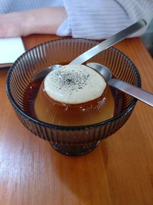 Earl Grey Pudding at Koneko Cafe in Taipei