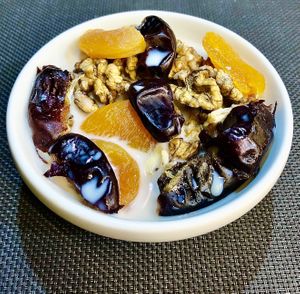 Homemade granola at Food Souk Restaurant in Dubai