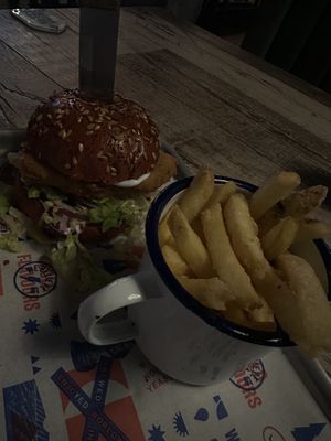Chicken burger   at BrewDog - Wandsworth in South West London