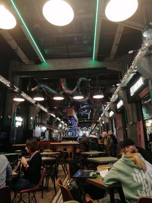 Montownia, food hall at DimSum&Ramen Montownia  in Gdansk