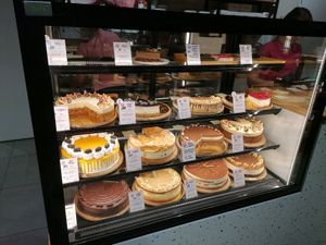 Vegan options are clearly marked. at Kawiarnia Ciacho bez Cukru in Gdansk