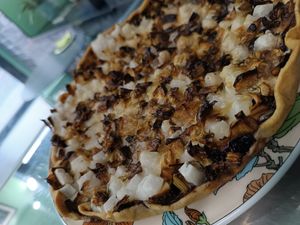 Torta salata con formaggio vegan at La Radice in Udine