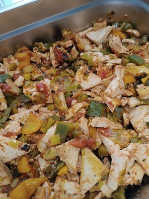 Tofu ai peperoni at La Radice in Udine