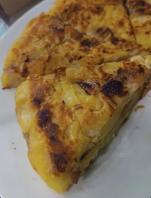 Tortilla de papas at La Radice in Udine