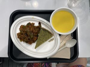 Incredibile pisto and quiche + melon cream  at La Radice in Udine