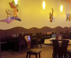 Fun atmosphere at East Moon Asian Bistro in Bowie