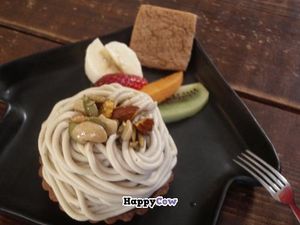 Sweet potato mont blanc. at La Petite Pâtisserie de Mirayné in Tokyo