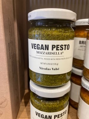 Vegan pesto at Cuatro Cafecito in Madrid