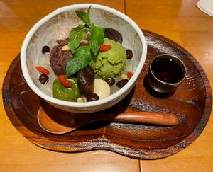 Salty-sweet   at Kanro Shichifukujin in Tokyo