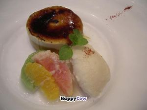 Lunch course 2940yen (vegan) part 7 (dessert) at G and V in Tokyo