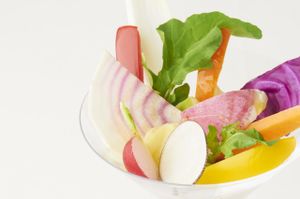 Seasonal Vegetable Bagna càuda at G and V in Tokyo