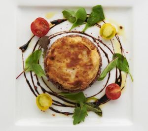 main dish at G and V in Tokyo