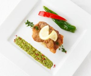 main dish at G and V in Tokyo