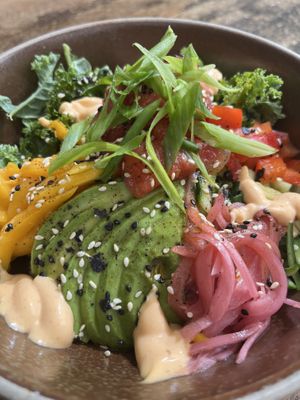 Vegan bowl   at The Coup in Calgary