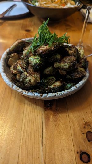 Brussel Sprouts at The Coup in Calgary