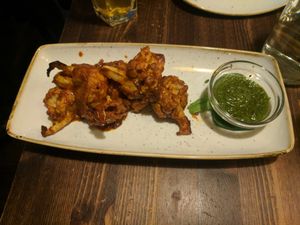 Tandoori Cauliwings at The Coup in Calgary