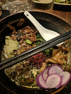 Excellent Vegan Ramen at The Coup in Calgary