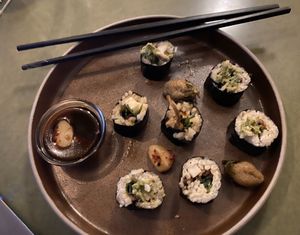 Sushi  at The Coup in Calgary