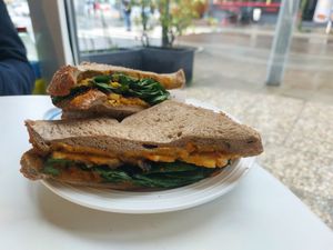 Sandes de vozarella at Intense Coffee - Bonnevoie in Luxembourg City