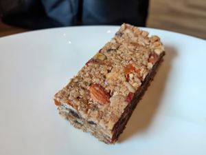 Almond granola 😋 at Java Coffee Shop in Keswick